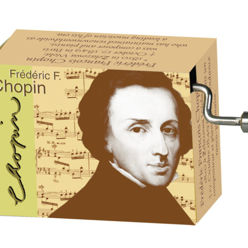 Muziekdoosje componisten Chopin melodie Grande Valse Brillante