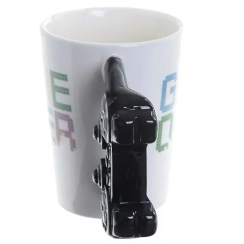 Mok gaming game over met controller als oor