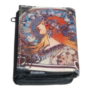 Portemonnee kunst Art Nouveau motief Zodiak