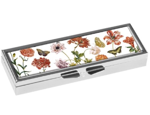 Pillendoosje 7 dagen bloemen van Maria Sibylla Merian