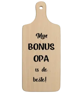 Borrelplank bonus opa